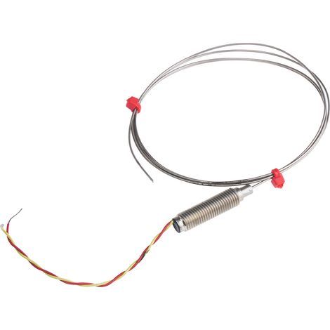 Thermocouple type K Ø 1mm, L 1m, +1100°C max à Câble ( Prix pour 1 )