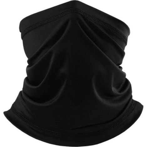 Neck Warmer - Ski Mask - Lycra - 25 x 42 cm - For Cycling Running Skiing Snowboarding Mountaineering - One Size Fits Most Adults