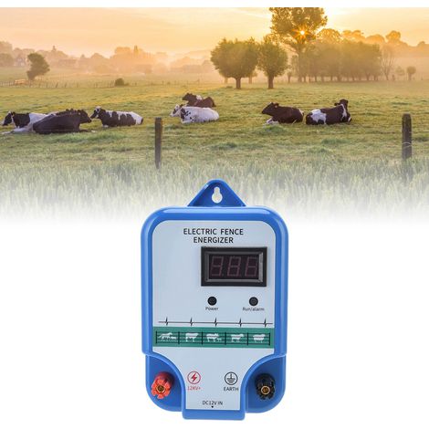 Elektrozaun für landwirtschaftliche Betriebe, Weidezaungerät P4 ABS 110x180x55mm (3-15km), Solar-Weidezaungerät (1/5)