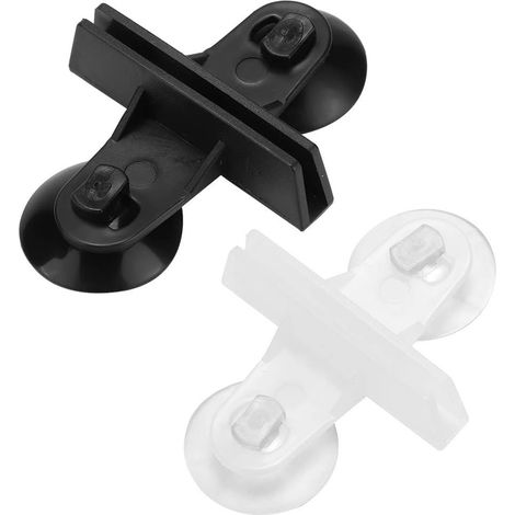 Supports pour couvercles en verre d'aquarium, en plastique durable, installation sécurisée sans cadre.-AquaForge (1/5)