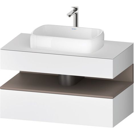 Duravit Collection One Konsolenwaschtischunterbau, 1 Auszug, 1 (1/2)