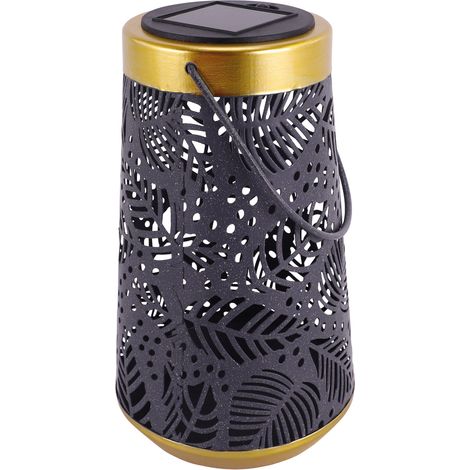 Lampe solaire décorative ajourée à suspendre ELZA Struhm LED 0,2 W IP44 (1/2)