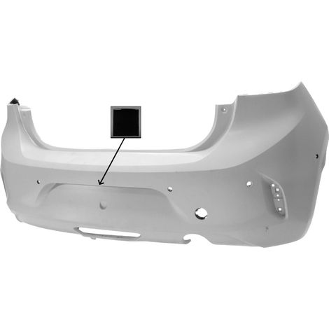 PARAURTI POSTERIORE CON PRIMER - CON 6 FORI PARK ASSIST & FORO TELECAMERA - OPEL - Corsa F 2019 - 166335721T