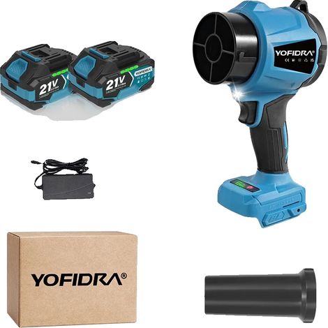 Souffleur Turbo, Design Portable, Performance Haute Vitesse, Ensemble de batteries 2x3.0VF (1/2)