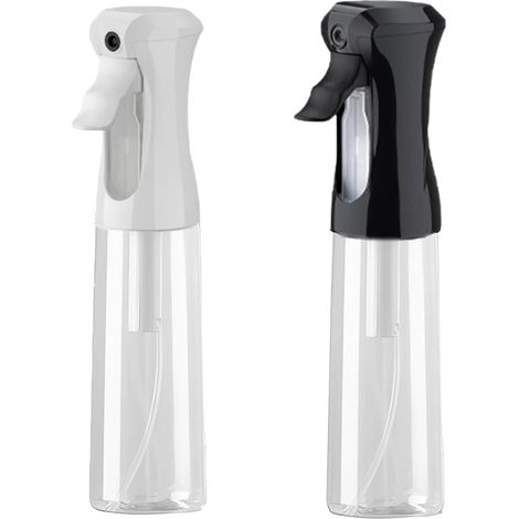 botellas pulverizadoras, pulverizador de niebla fina, boquilla ajustable de 360°, botella vacía de 200 ml, peluquería (1/5)