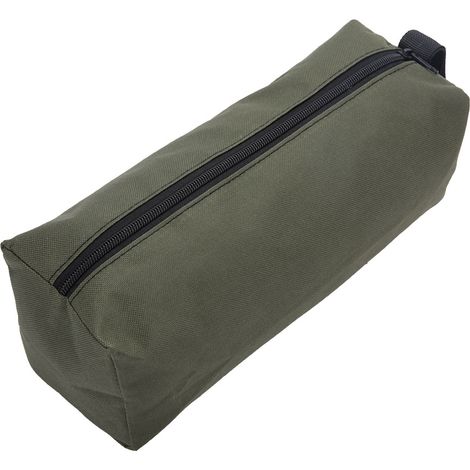 Multifunktionale Werkzeugtasche mit Reißverschluss für Zangen, Schrauben und Reparaturwerkzeuge (dunkelgrün) (1/5)