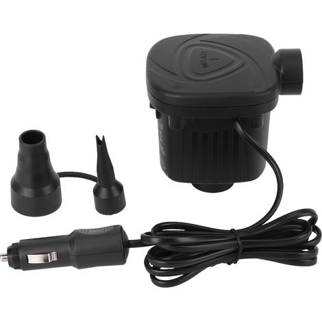Pompe à air électrique 12V portable pour bateau pneumatique, matelas flottant et piscine, outil de gonflage en voiture. (1/5)