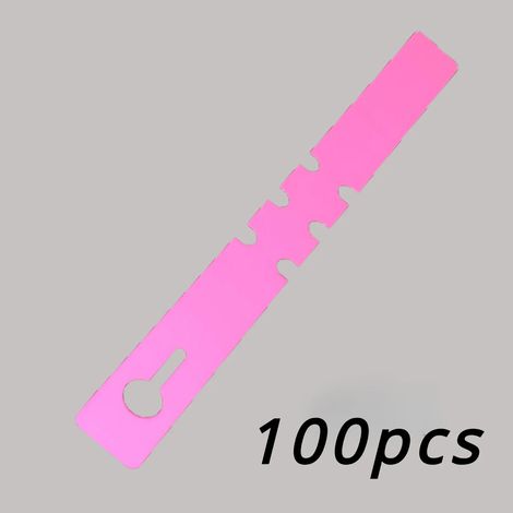 (Rose) 100 étiquettes de plantes imperméables en plastique à suspendre - Accessoires de jardinage pour pots et jardinières (1/4)