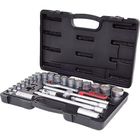 Conjunto De Tomas De 1/2 - 28 Unidades Ks Tools