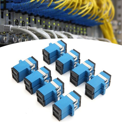 SC-Simplex-LWL-Koppler, LWL-Kopplerstecker, SC-LWL-Adapter, SC/UPC-Koppler (1/5)
