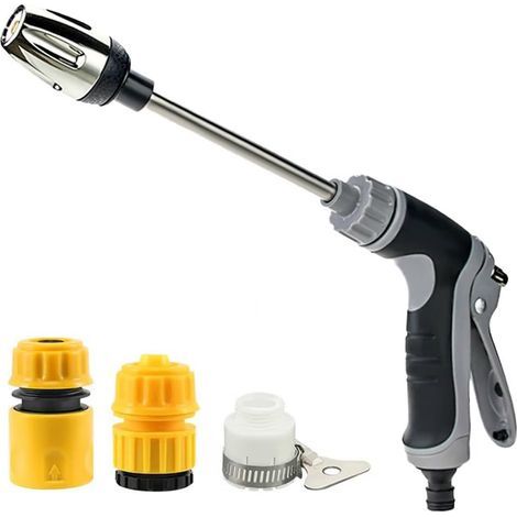 Buse Tuyau Haute Pression Water Blitz Universelle, Compatible Tous Tuyaux D'arrosage, Sans Adaptateur Spécial(A) (1/5)