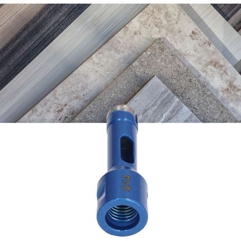 Foret en granit M14, foret fritté M14, bleu, 14 mm. (1/5)
