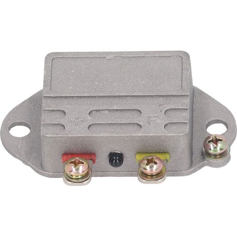 JFT249F Generator Electronic Regulator Aluminum Alloy Automatic Voltage Regulator Generator AVR for Generator Regulator Charger 12V