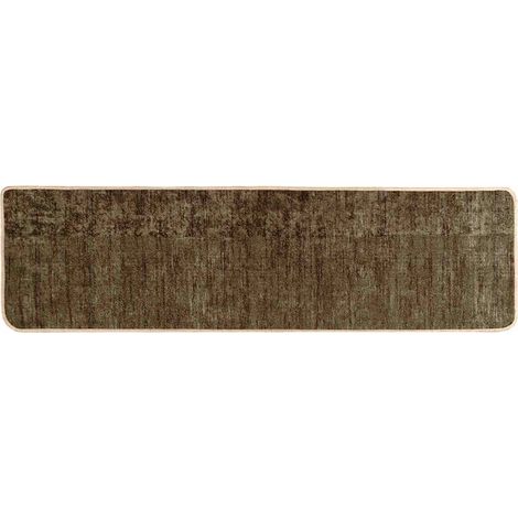 vidaXL Rug Runner MARSA Forest Green 50 x 200 cm Polyester and PVC