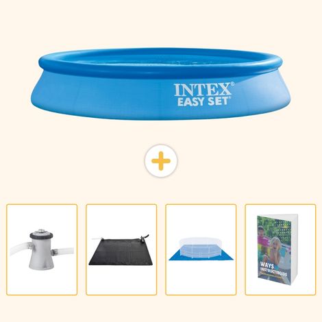 Intex Piscine Easy Set Ronde - 305x61 cm - 5-pièces SCB126 (1/5)