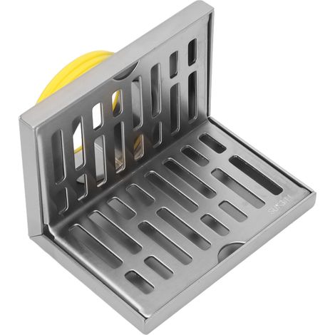 Scarico angolare a L per pavimento, processo di fabbricazione, resistente alla corrosione e alla ruggine, scarico laterale per pavimento per tubo da 2,3 pollici. (1/5)