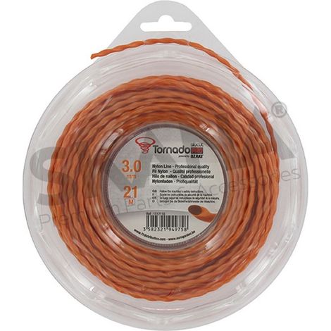 FILO TAGLIABORDI TWISTATO 3,0MM RIF 1517116 COMPATIBILE TORNADO