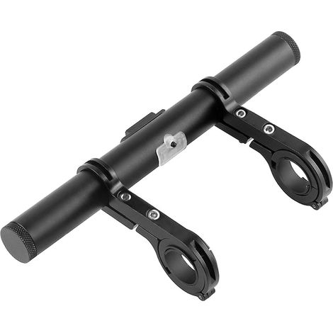 Fahrradlenkerhalterung mit externem USB-Akku zum Laden, multifunktionale Halterung für Vorderlicht und Lenker