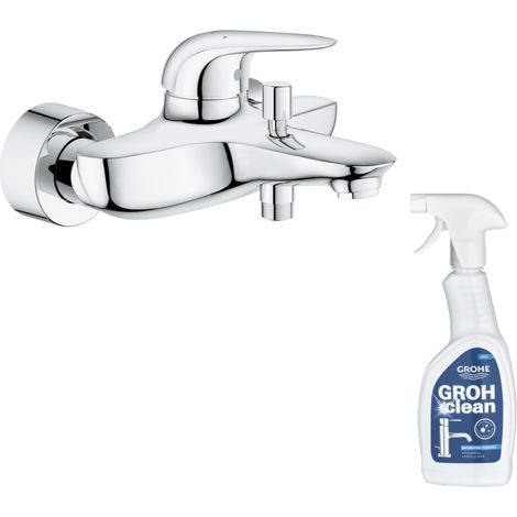 Mitigeur bain douche mécanique GROHE Quickfix Wave 2015 + nettoyant GrohClean (1/3)