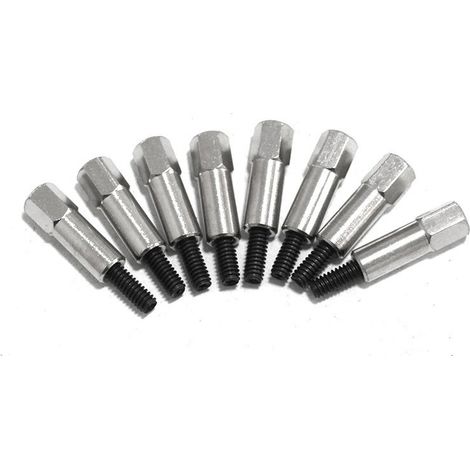Kit de boulons chromés compatible couvercle de soupape Chevrolet 283 305 327 350 383 SBC, accessoire de finition et réparation moteur auto.