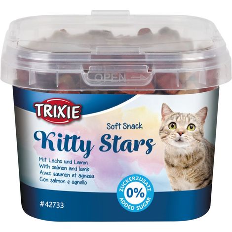 Kitty Stars Trixie Katzenleckerlis mit Lamm und Fisch 140 g (1/2)