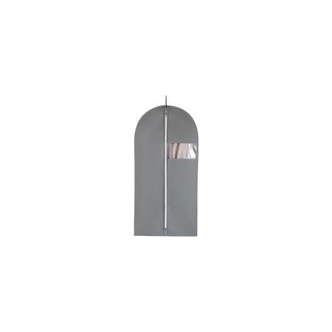 5pcs Housse Vetement Penderie Fenêtre Transparente Visible Housse Vetements à Suspendre Voyage Anti Poussière Etanche Mite Humidité 60x120cm Gris