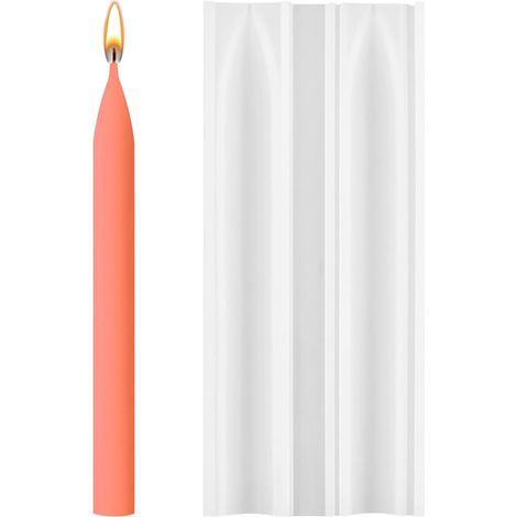 Moule à bougie en spirale en silicone 3D - Moule à bougie en silicone - Moule à bougie pour la fabrication de bougies, de bougies, de dîner, de Saint-Valentin, décoration de la maison (1/5)