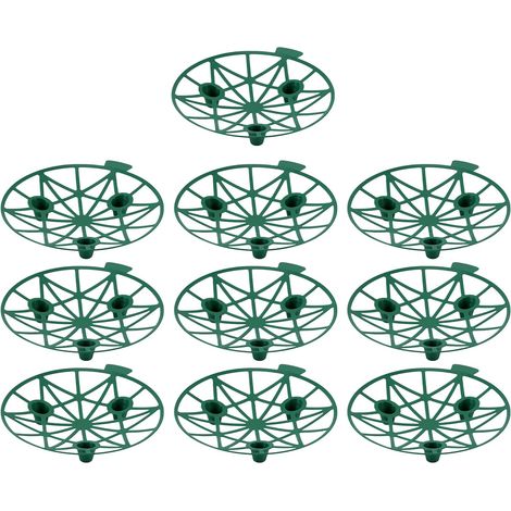 Lot de 10 paniers de récolte pour fruits lourds – Support pour pastèquesmelons – Matériau robuste réutilisable – Croissance verticale gain de place  – Pour petit jardin, balcon, jardinage urbain (1/4)