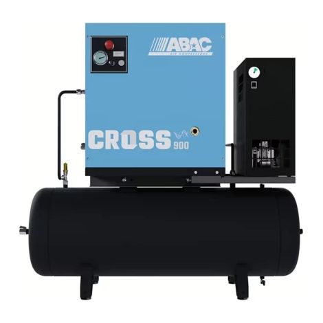 CROSS 900 7,5kW 10Bar 400/50 200L Vessel with Dryer VSD screw compressor