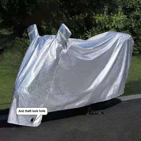 Housse de protection étanche pour moto électrique, pour vélo électrique, avec Double oreille, épaisse, coupe-vent, anti-poussière (1/5)