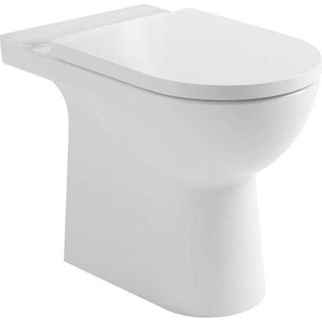 Aqualine Talamo - Taza de inodoro, desagüe Vario, Rimless, blanco PB107-111 (1/2)