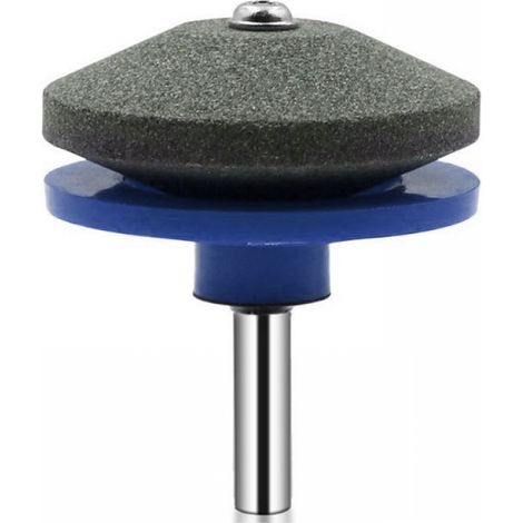 Afilador de cuchillas para cortacésped, 1 pieza, afilador universal para taladro manual (azul) (1/5)