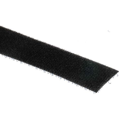 Rs Pro – Ruban auto-agrippant 20mm x 5m – Crochets et boucles – Noir pour câbles et fils – Usage professionnel