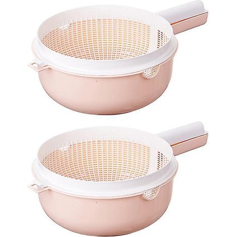 2 Abtropfkörbe mit Griff