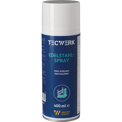 TECWERK Edelstahlspray 400ml Spraydose TECWERK