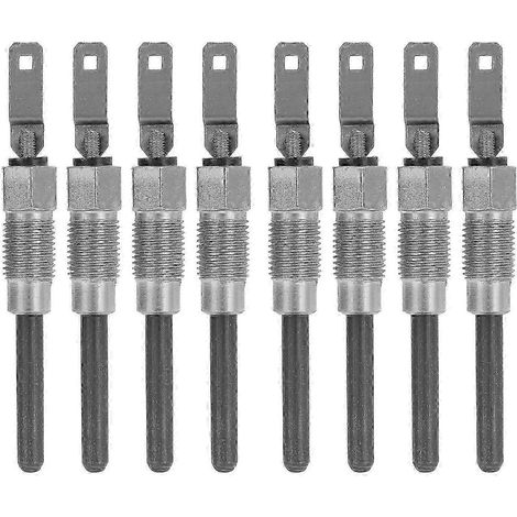 Lot de 8 bougies de préchauffage monobloc 0250202126 pour moteurs diesel 6,5 L et 6,2 L (1982-2005) SZRH AC (1/5)