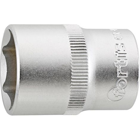 Fortis Steckschlüssel-Einsatz 1/2, 21 mm, 6kt. (1/4)