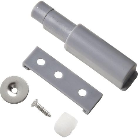 Loquet de porte placard à ouverture par pression avec amortisseur (1/5)