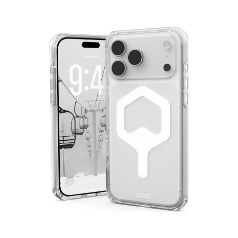 Plyo funda para teléfono móvil 17,5 cm (6.9) Transparente, Blanco (1/3)