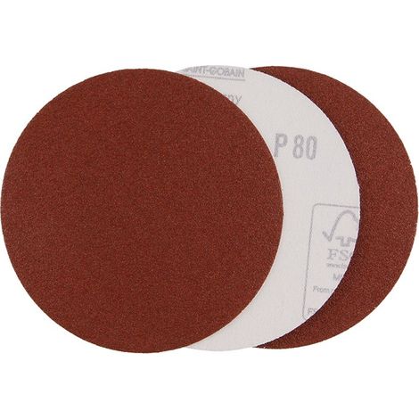 Papier abrasif LEVIOR, grain P80/125, lot de 3, référence 22047.01