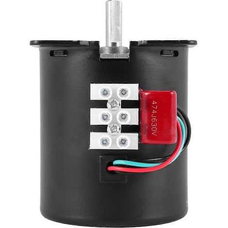 Moteur à engrenages basse vitesse 220 V CA 40 W, moteur synchrone à aimant permanent 70KTYZ, sens de rotation réglable, couple élevé, faible niveau sonore (1/4)