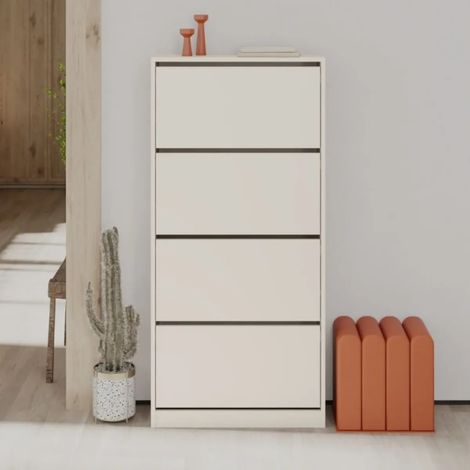 Scarpiera 4 ante a ribalta SHC540SAND colore cashmere (1/5)