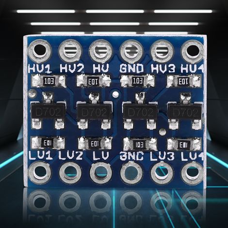 Module convertisseur bidirectionnel 4 canaux I2C/I3C à niveau logique 5 V/3,3 V (1/5)