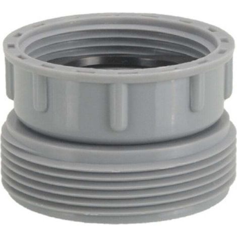 BUNTHAUS Küchenspülen-Ablaufreduzierstück (45 mm Innendurchmesser auf 58 mm Außendurchmesser) für Küchenspülen-Sieb (1/2)
