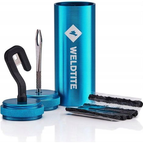 Weldtite Kit de reparación negro para bicicleta tubeless (1/3)