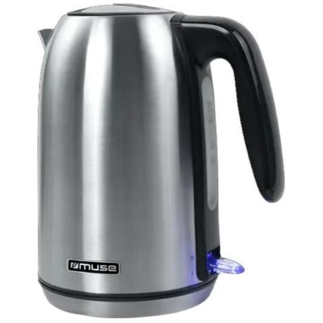 1,7-liter-wasserkocher aus edelstahl, 2200 w, kabellos - Muse - MS-015BS (1/2)