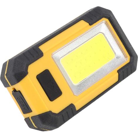 Wiederaufladbare ABS-LED-COB-Arbeitsleuchte mit Magnetabsorption, drei Beleuchtungsmodi, multifunktionale Campinglaterne für Wartungsarbeiten im Freien, z. B. im Zelt. (1/5)