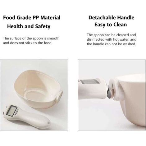 Balanza alimentaire numérique pour animaux avec écran LCD, distributeur électronique de précision pour chiens et chats, 5 unités de mesure g/ml/tasse/FL/Oz (1/3)