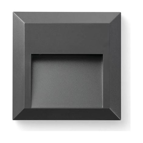 Faro Grant-C - Applique da esterno a LED grigio scuro IP65 (1/4)