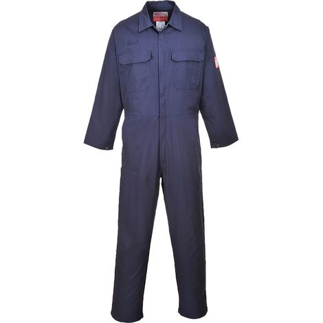 Tuta da lavoro Hi-Vis Bizflame Marine XL - FR(50-52) - UK(40-41)